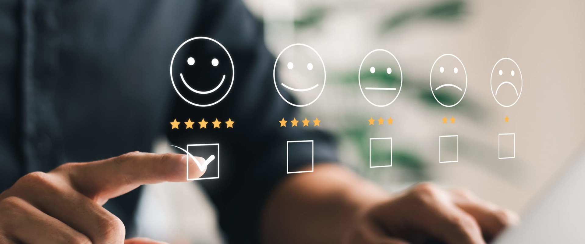 Reviews of Customer Satisfaction with Service Centers